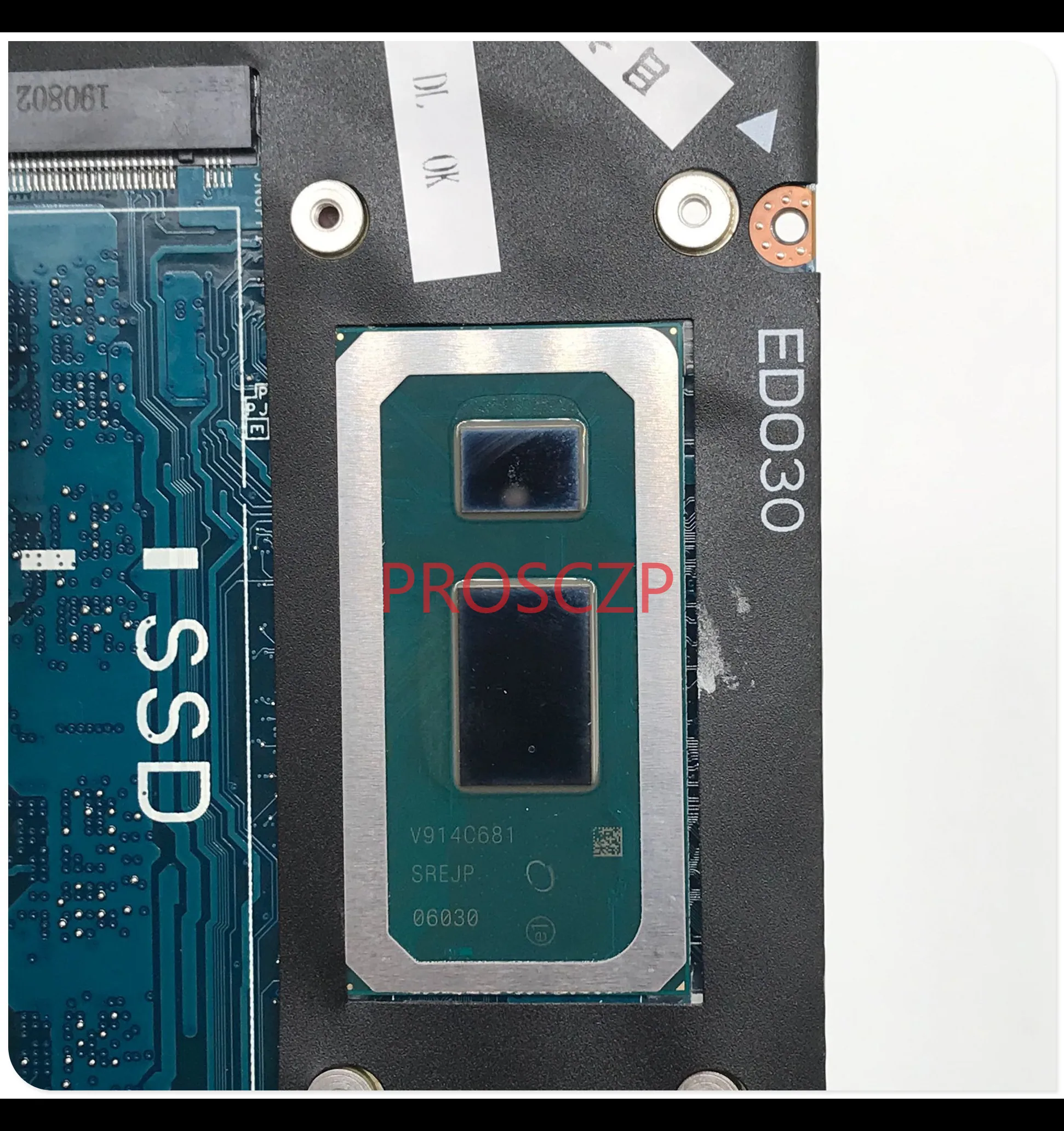 CN-05F77F 05F77F 5F77F материнская плата для ноутбука DELL XPS 13 9380 с процессором SREJP I7-8565U