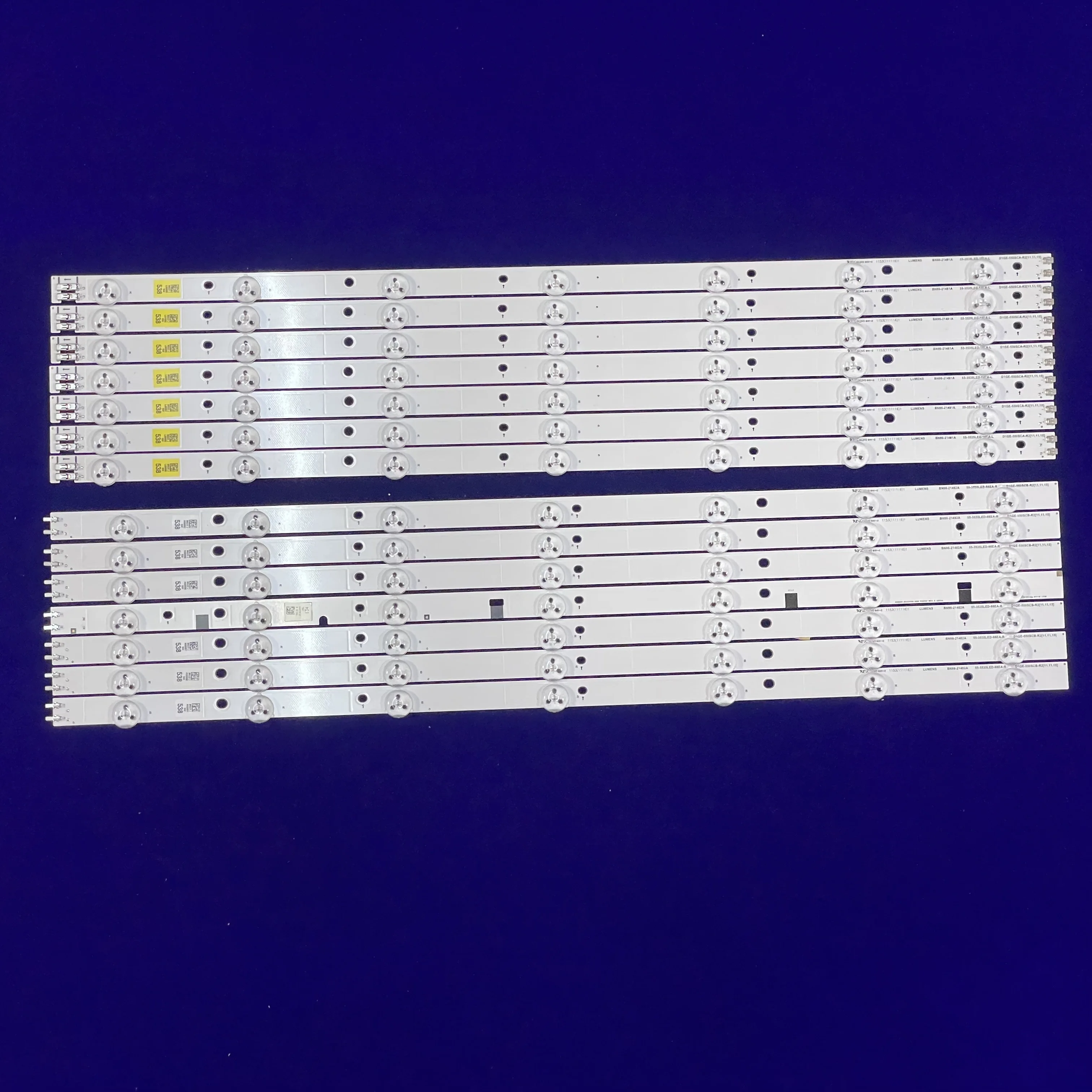 5kit 3VLED Backlight Strip 2012SVS55 D1GE-550SCA-R3 D1GE-550SCB-R3 BN96-24611A BN96-24612A  UN55EH6001 UN55EH6070 DF550CGA-B1