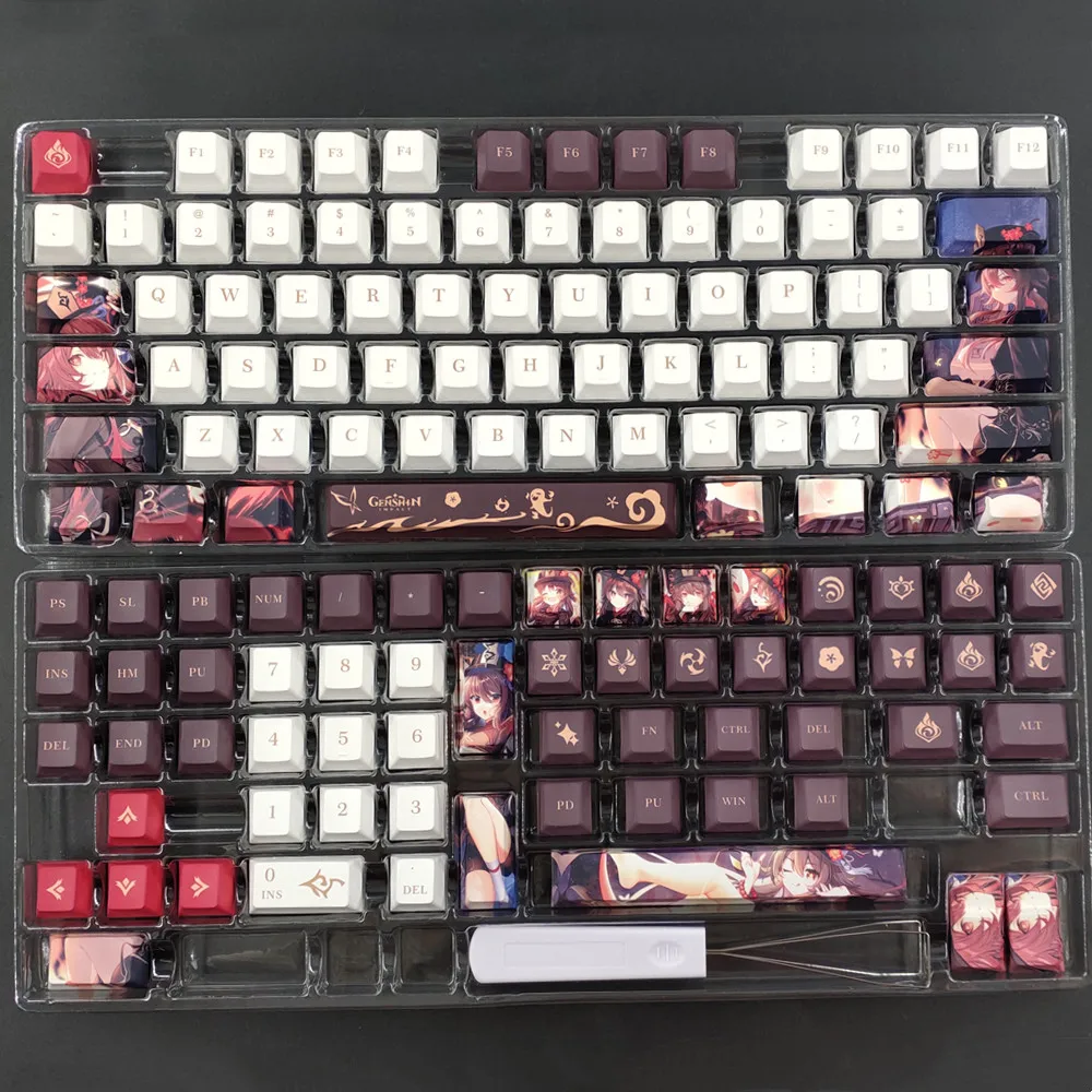 

Ayanhua Keycap Cherry Profile 137 клавиши, сублимационные клавиши PBT для 60 64 87 96 980 104 108 механическая клавиатура