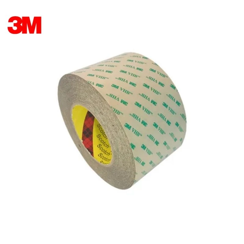 3M F9469PC VHB Transfer Tape with Adhesive 100MP, Clear, 5mil, 3INX60YD (Pack of 1) , Dropshipping