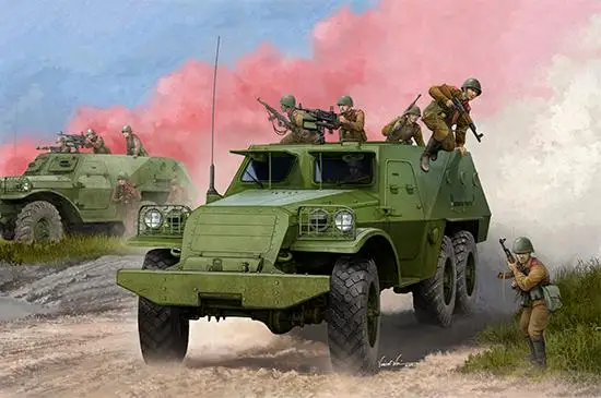 

Трубач 09573 1/35 весы советского BTR-152V1 APC 2020 новая модель комплект