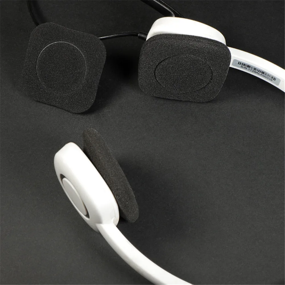 2 paia di cuscinetti di ricambio in schiuma di ricambio per Logitech H150 H130 H151 H 150 cuffie cuffie parte in spugna
