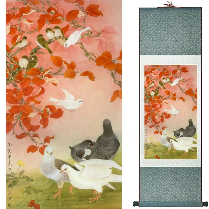 

Flowers painting Chinese traditional art painting home decoration paintings20190828017