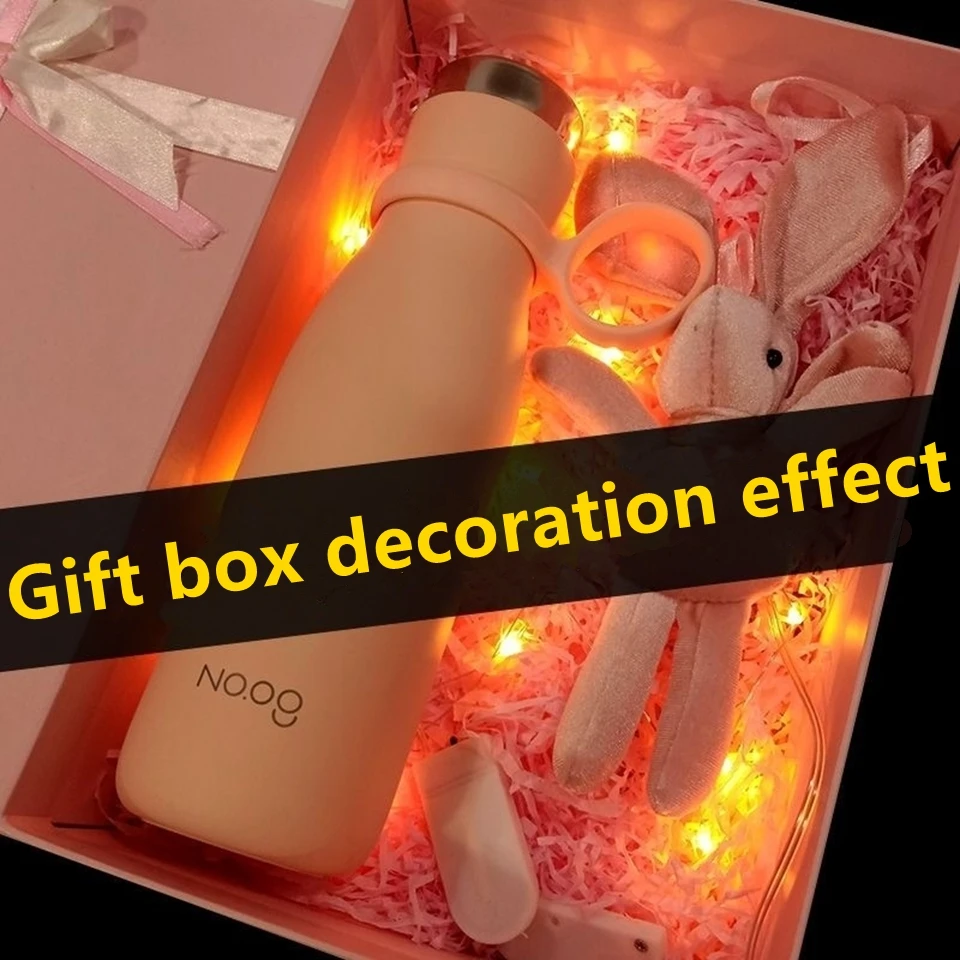 Impermeabile Luce Fata CR2032 Alimentato A Batteria HA CONDOTTO il Mini Luce Di Natale Luce della Stringa del Filo di Rame Per La Cerimonia Nuziale