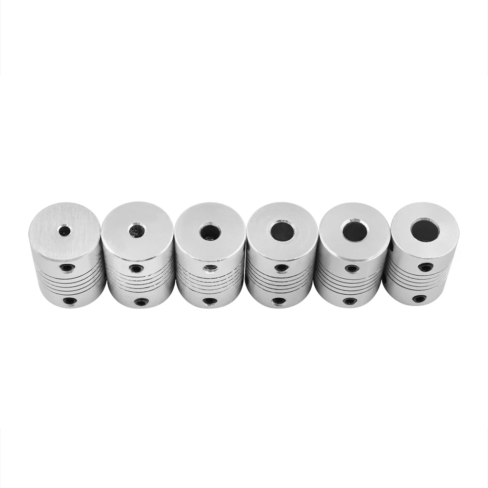 D19L25 5x8mm Aluminum CNC Motor Jaw Shaft Coupler 5mm to 8mm Flexible OD Coupling 19x25mm Dropshipping. Exclusive.3/4/5/6/7/8mm