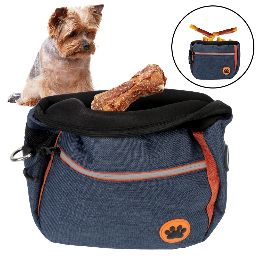 Diagonal Bag Waist Pocket Pet Supplies Multi-use Large Capacity Pet Training Pouch Outdoors Dog Treat Bag Pet Snack Bag