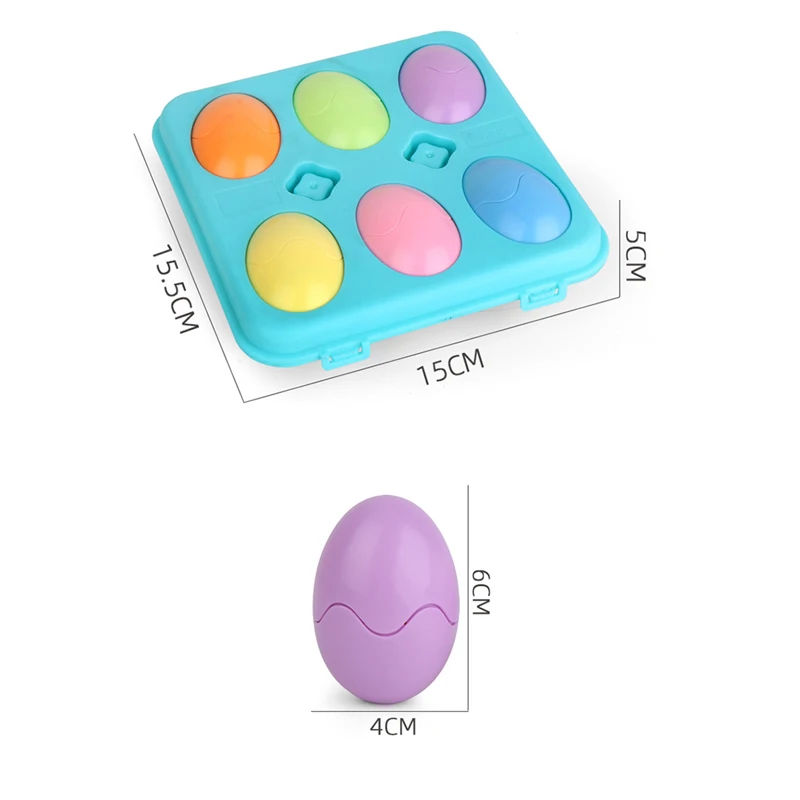 Baby Learning Educational Toy Smart Egg Toy Games Shape Matching Eggs Montessori Sorters Toys Toys For Kids Children 2 3 4 Years