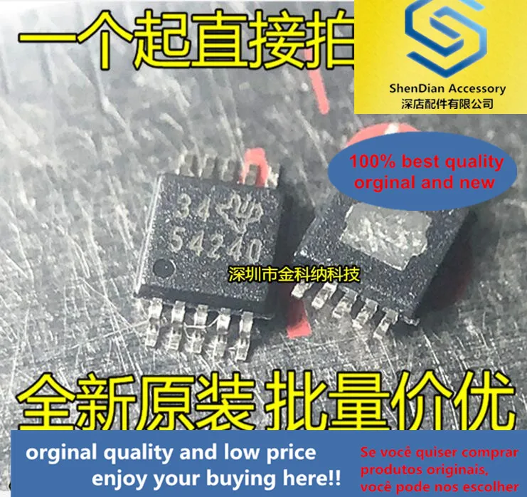 

10pcs only orginal new TPS54240DGQR silk screen 54240 patch MSOP-10 switching regulator chip