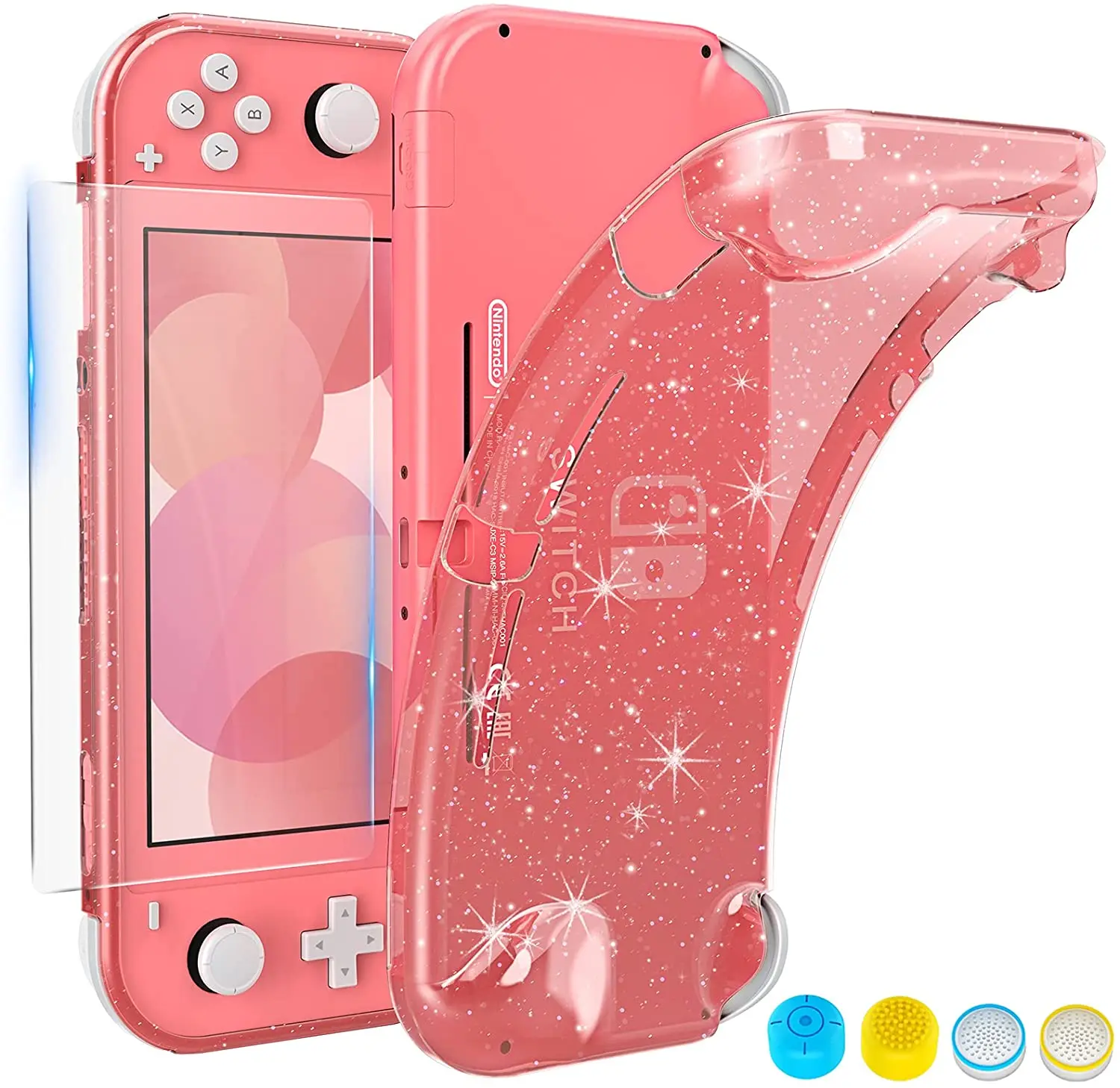 Juste de protection en TPU pour Nintendo Switch Lite, coque compatible avec Nintendo Switch Lite, anti-rayures, anti-poussière