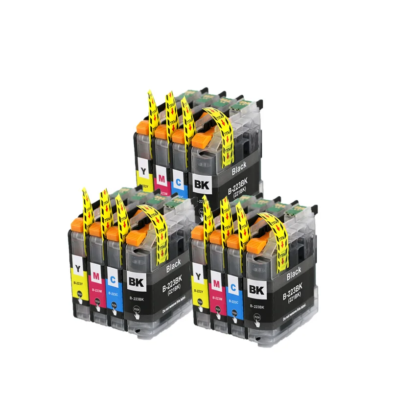 BLOOM LC223 Compatible ink cartridge with chip for Brother MFC- J480DW/J680DW/J880DW J5625DW J5720DW DCP-J4120DW/J562DW  Printer