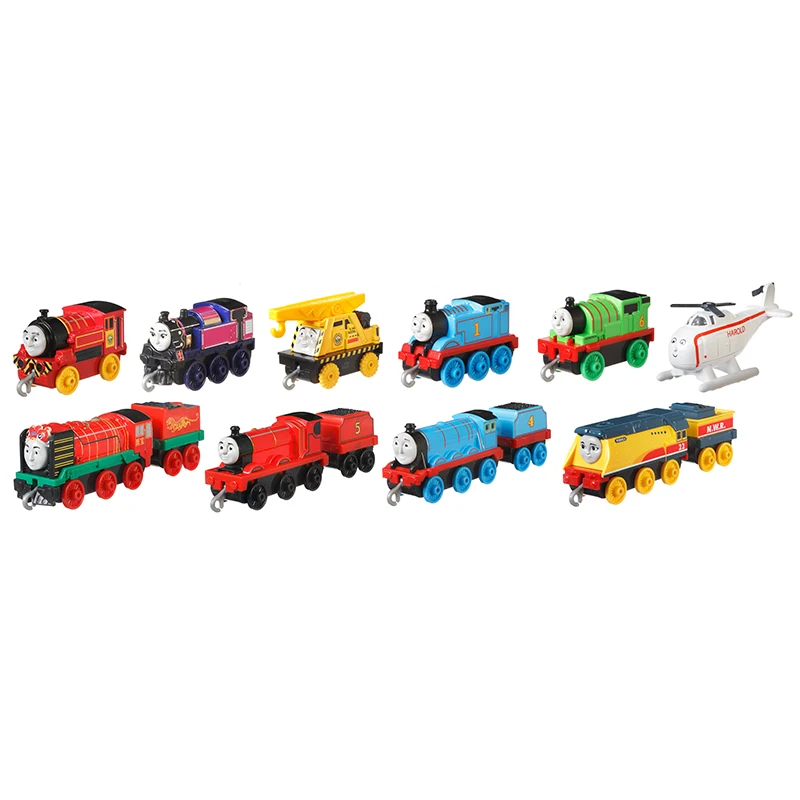 Original Thomas and Friends Track Master Diecast Trains Car Toy Set Classic Thomas Alloy Toys for Boys Orbital Series Gifts Box