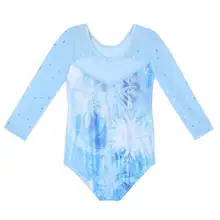 Girls Snowflake Ballet Leotard #3