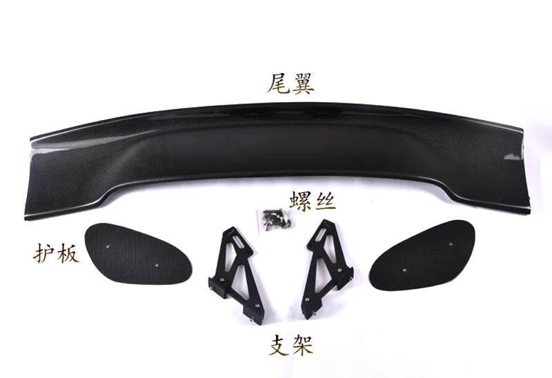 Universal Rear Wing Spoiler for Jaguar XF 2008-2015 GTS Style High Quality Carbon Fiber 100% New Fitment view 5