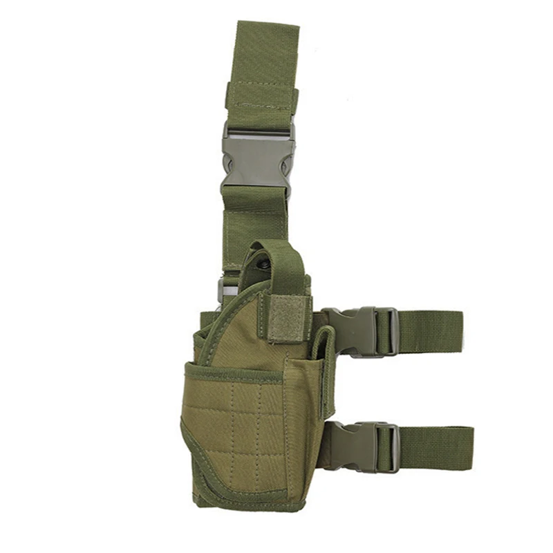 Tactical Leg Holster Shooting Hunting Airsoft Pistol Gun Carry Case Nylon Pouch Belt Holster For All Size Gun