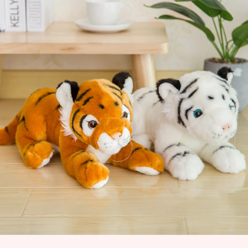 Soft Stuffed Animals Tiger Plush Toys Pillow Animal Cartoon Tiger Peluche Kawaii Doll Cotton Baby Brinquedo Toys For Children