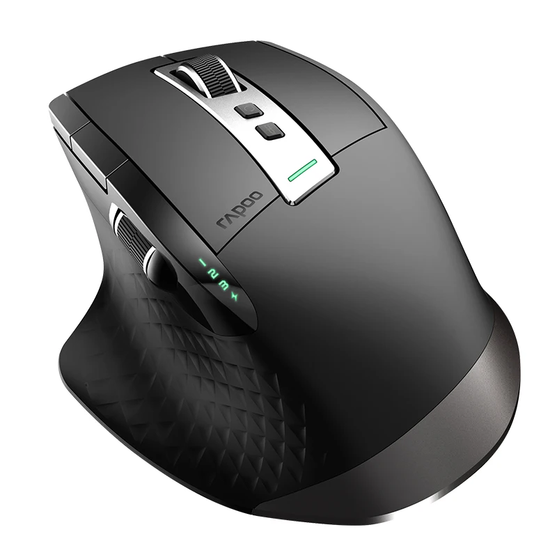 Rapoo MT750L Rechargeable Multi-mode Wireless Mouse 3200DPI Switch between Bluetooth-compatible and 2.4G for Four Device Connect