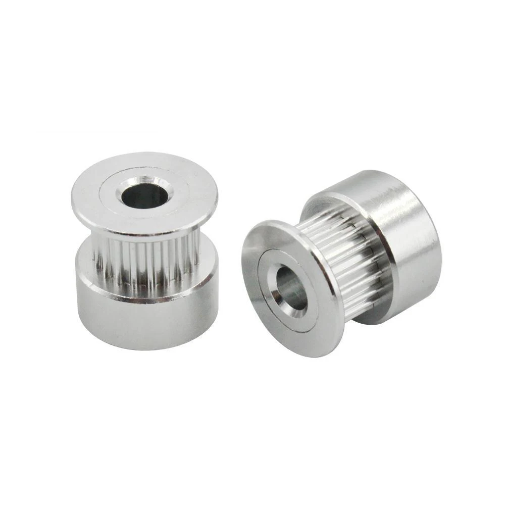Część drukarki 3D Otwór 8 mm/5 mm Szerokość 6 mm Czarne koło synchroniczne GT2-20 Zębate koło synchroniczne Koło pasowe nbelt 2GT Okrągłe koło pasowe — zdjęcie 3