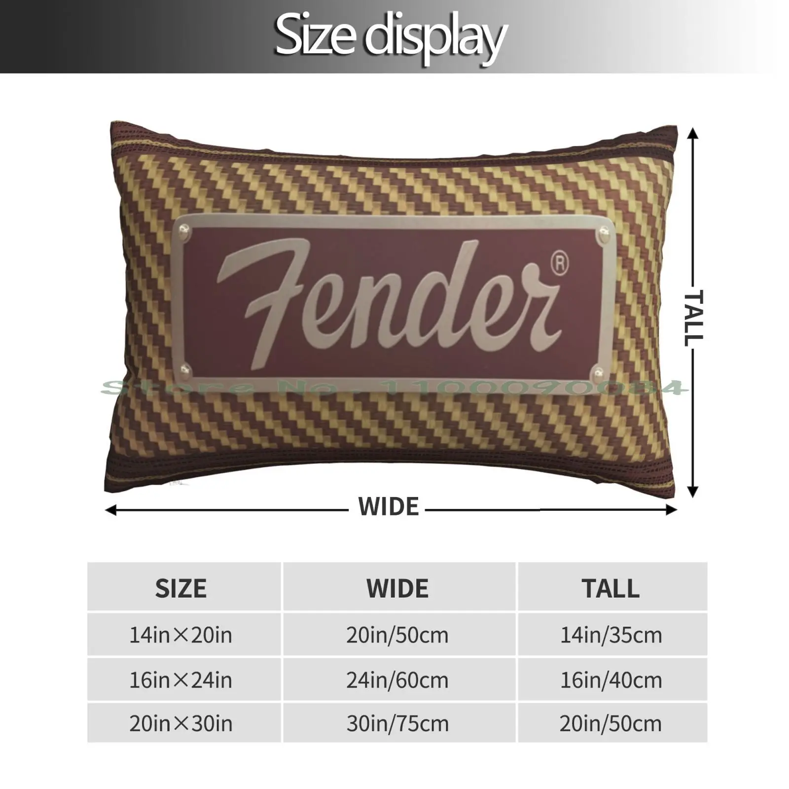 Guitar Amp 5 Pillow Case 20x30 50*75 Sofa Bedroom Motorcycle 20 Gp World 2021 El Long Rectangle Pillowcover Home Outdoor