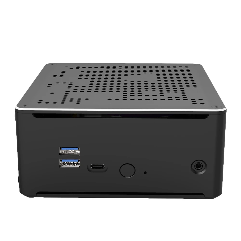 Eglobal S210H Intel Xeon E2176M 2286M 2 Lans Mini PC Windows 10 Pro 2 * DDR4 2 * M.2 NVMe AC Wifi Desktop Computer 4K DP HDMI