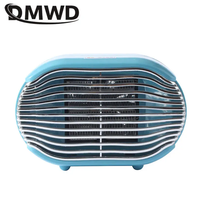 DMWD 800W 2Gear adjustable mini electric heater air warmer vertical heating stove Overheat protection desktop warm fan 110V/220V