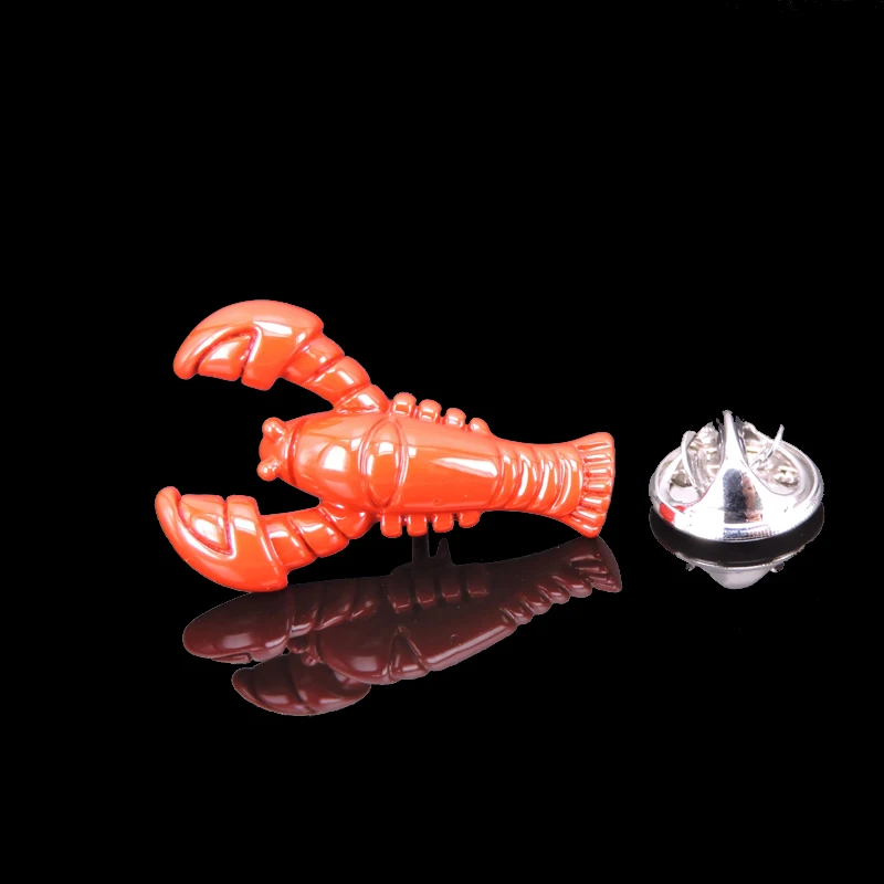 High quality Fashion Brooch Animal Turtle Lobster Dog Design Necktie Pin Lapel Pin Men\'s Jewelry Accessorie Wholesale