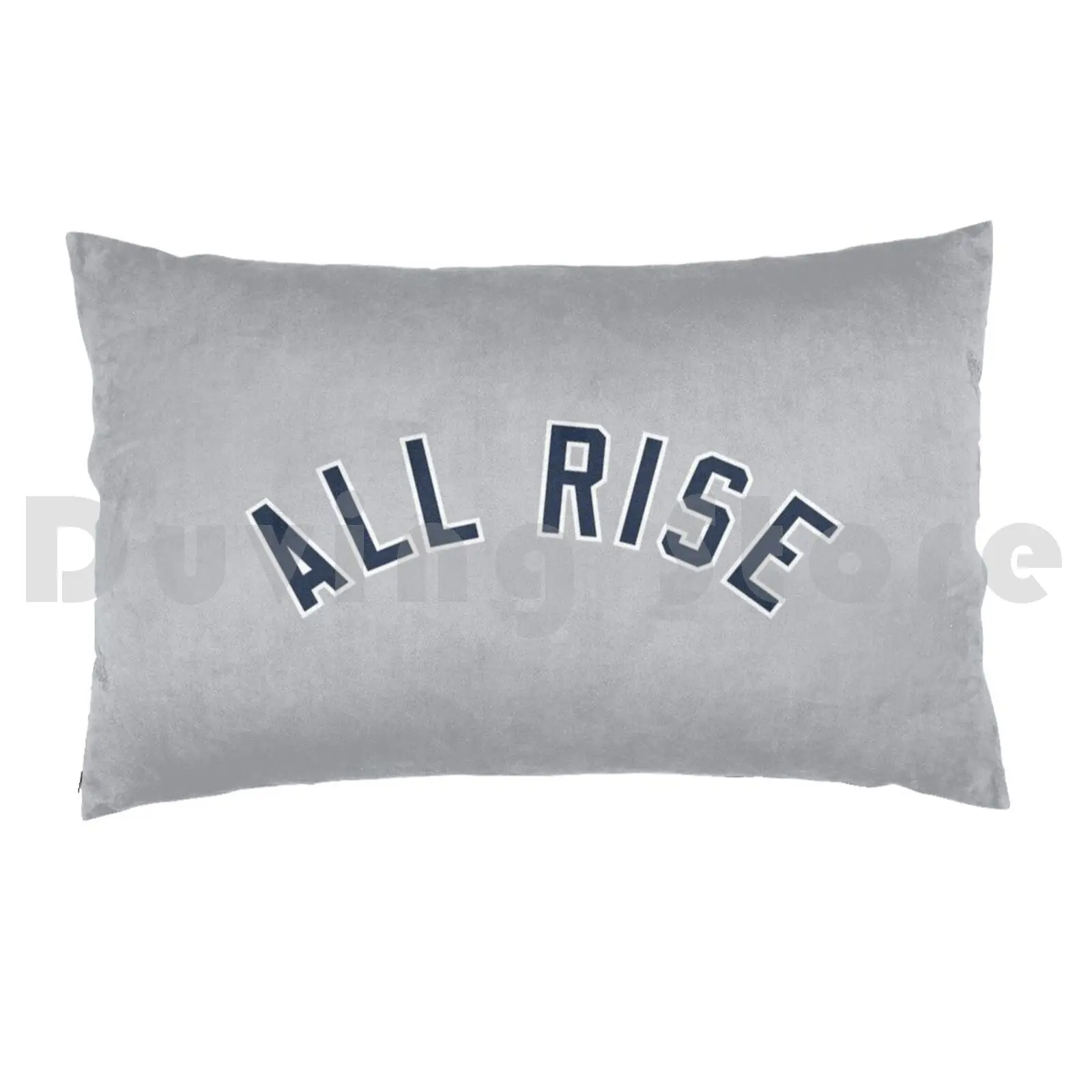 All Rise Jersey Script Pillow Case Printed 50x75 Giancarlo Stanton Giancarlo Stanton Mike Stanton New