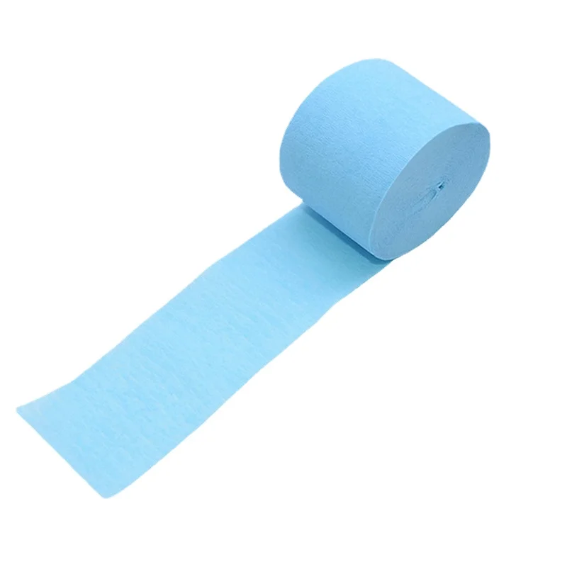 45mm 25meter Länge Crepe Papier Streamer Rolle Bunting DIY Papier Girlande Fotografie Kulissen für Hochzeit Geburtstag Party Decor – Detail 16
