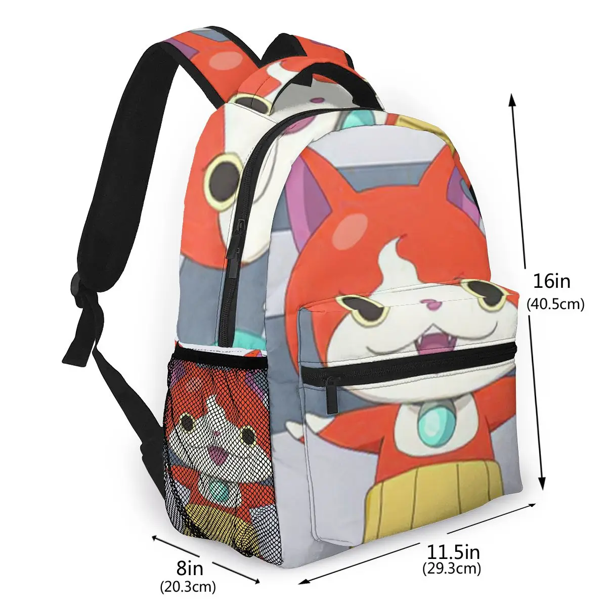 Yo Kai Watch Backpack for Girls Boys Travel RucksackBackpacks for Teenage school bag