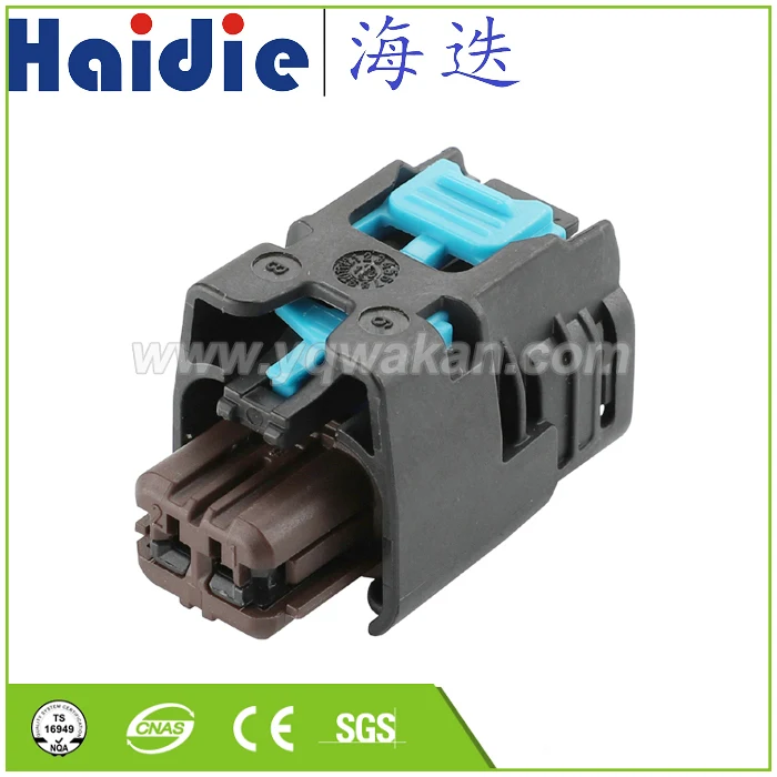 

Free shipping 5sets 2pin female auto unsealed wiring electrical cable harness connector 13898956