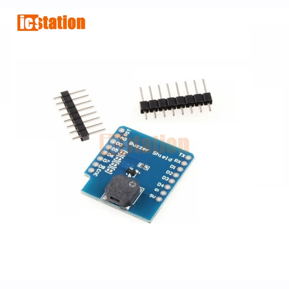 Buzzer Shield V1.0.0 for WEMOS D1 mini Frequency 1kHz-3kHz  buzzer module