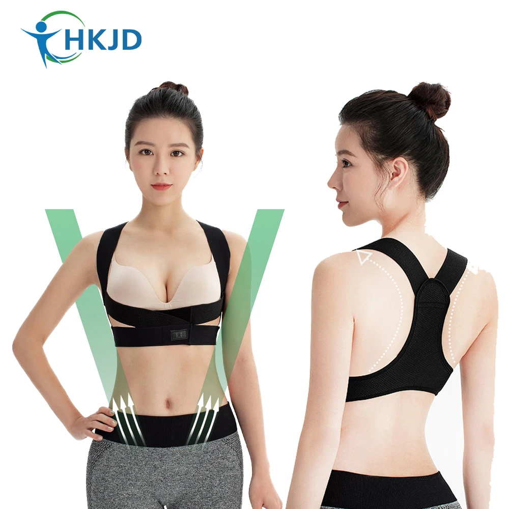 HKJD Posture Corrector for Men Women child Back Posture Brace Clavicle Support Stop Slouching Hunching Adjustable Back brace