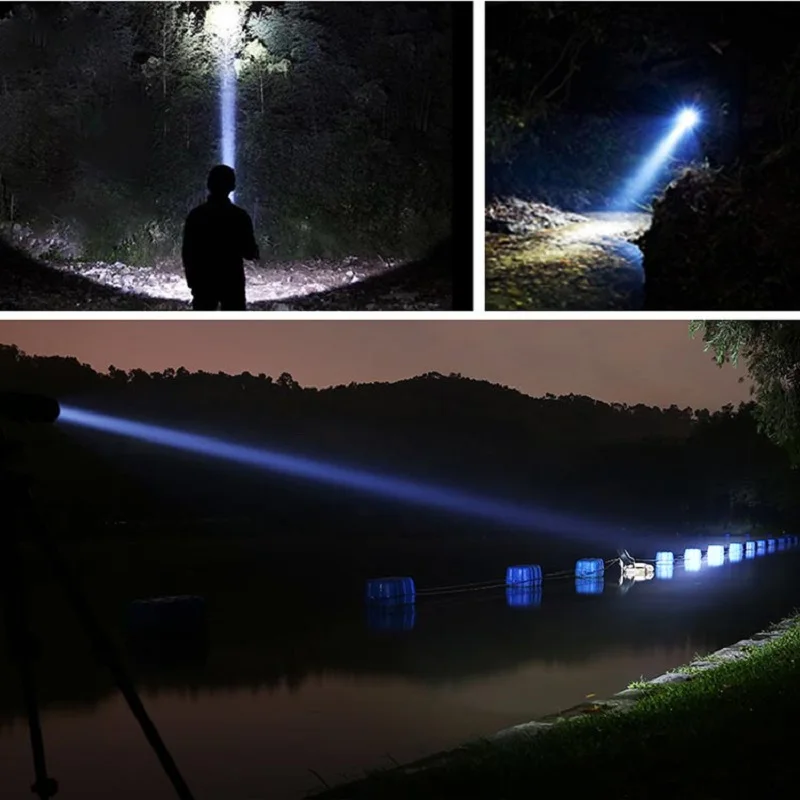 Powerbank Mosquito Camping Light Stick Strong Magnetic Carp Bivvy Light Waterproof SOS USB Rechargeable Tent Light LED Torches