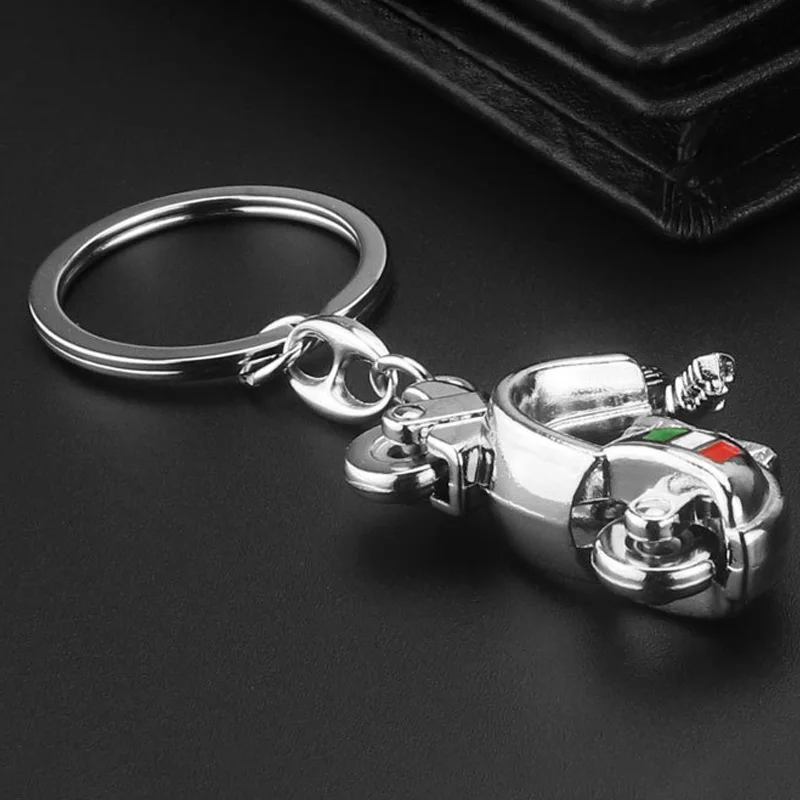 3D Motorcycle Car Key Ring Chain for APRILIA PIAGGIO KTM Kawasaki Ducati Suzuki Yamaha Harley Honda bmw Vespa Keychain Keyring