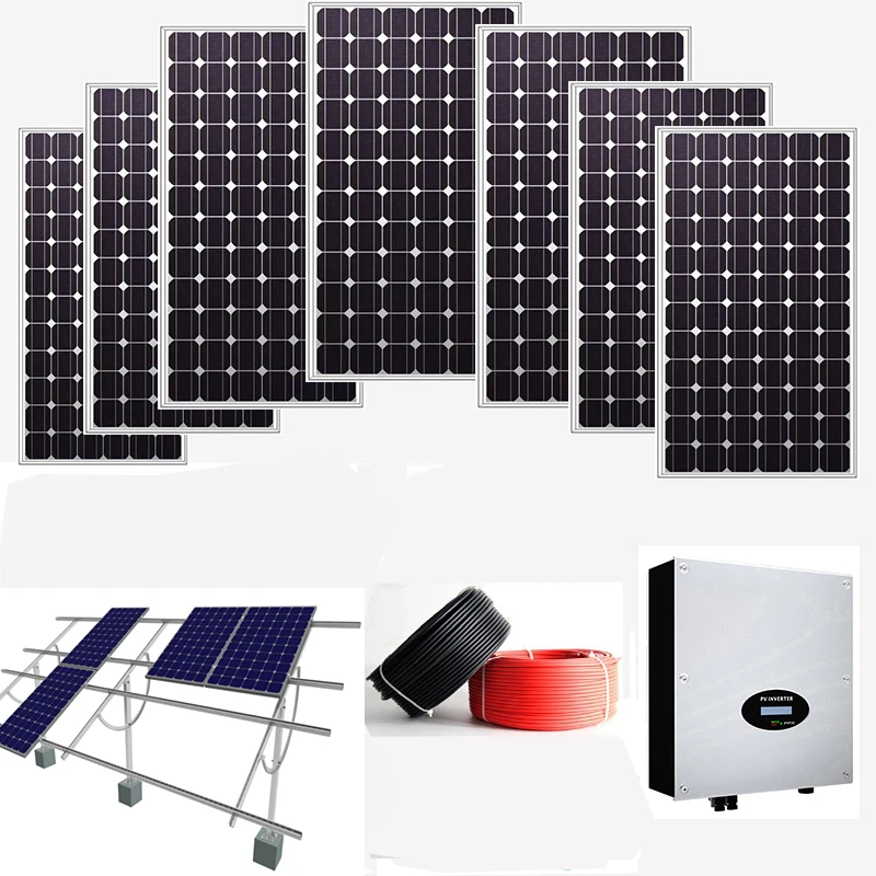 Sistema de energía Solar, Venta de fábrica, 50kW