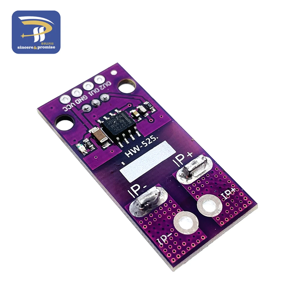 50A 100A Hall Current Sensor Module Linear Analog AC DC 3.3V-5V ACS758 ACS758LCB-050B 100B-PFF-T For Arduino RC Model Connector