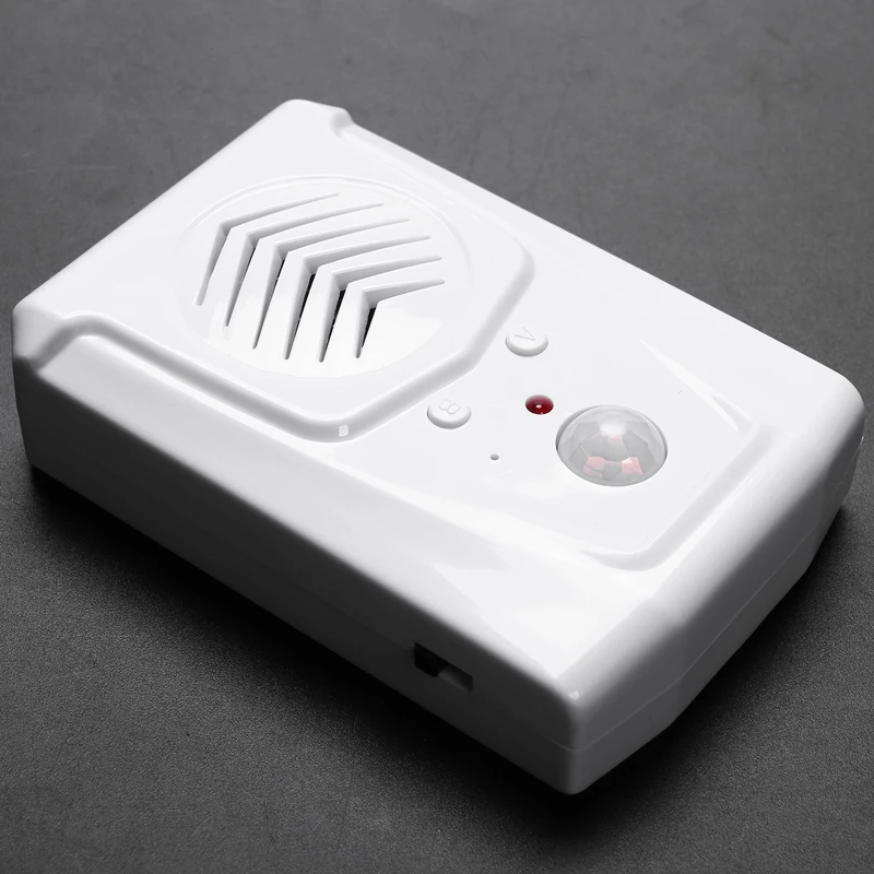 2X Sensor Motion Tür Glocke Schalter MP3 Infrarot Türklingel Drahtlose PIR Motion Sensor Stimme Prompter