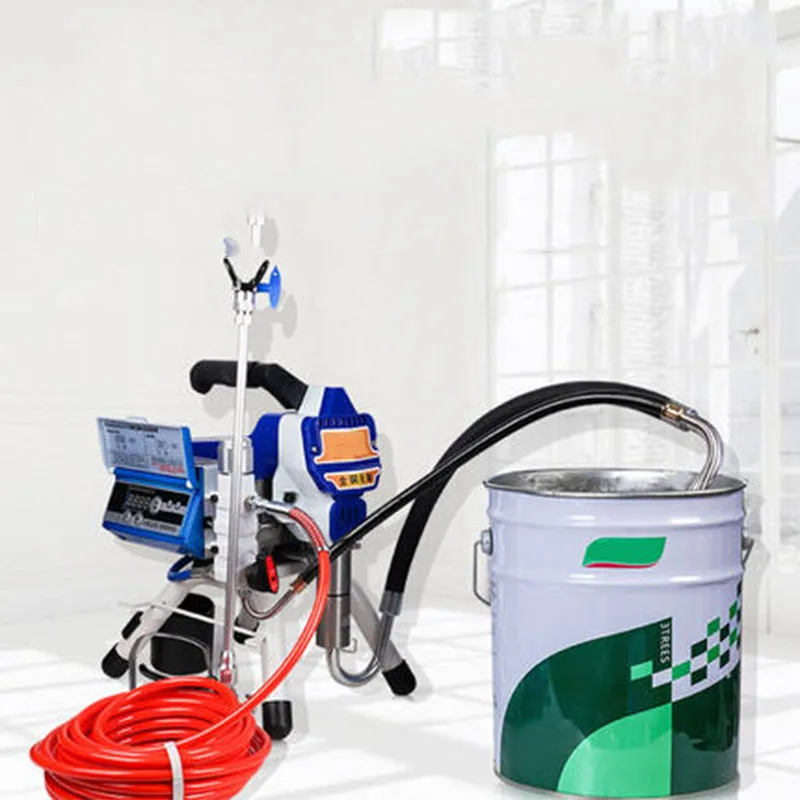 All Copper Brushless Smart Contol Electronic High Pressure Regulating Airless Spraying Machine Latex Paint Spraying Machine