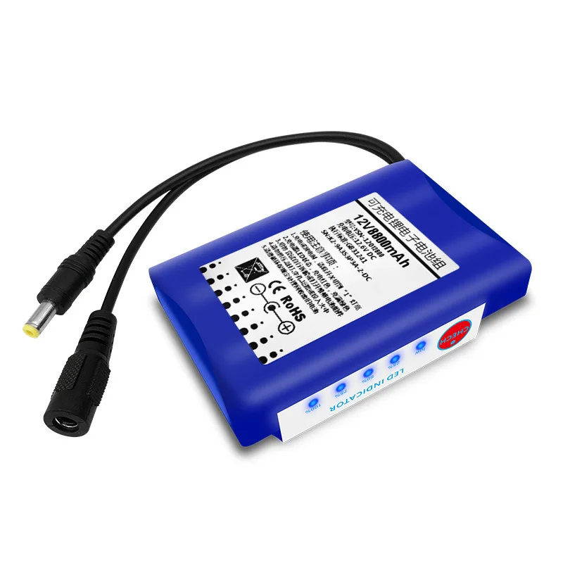 

12V Lithium Battery 8800mAh Large Capacity Portable Mobile power supply