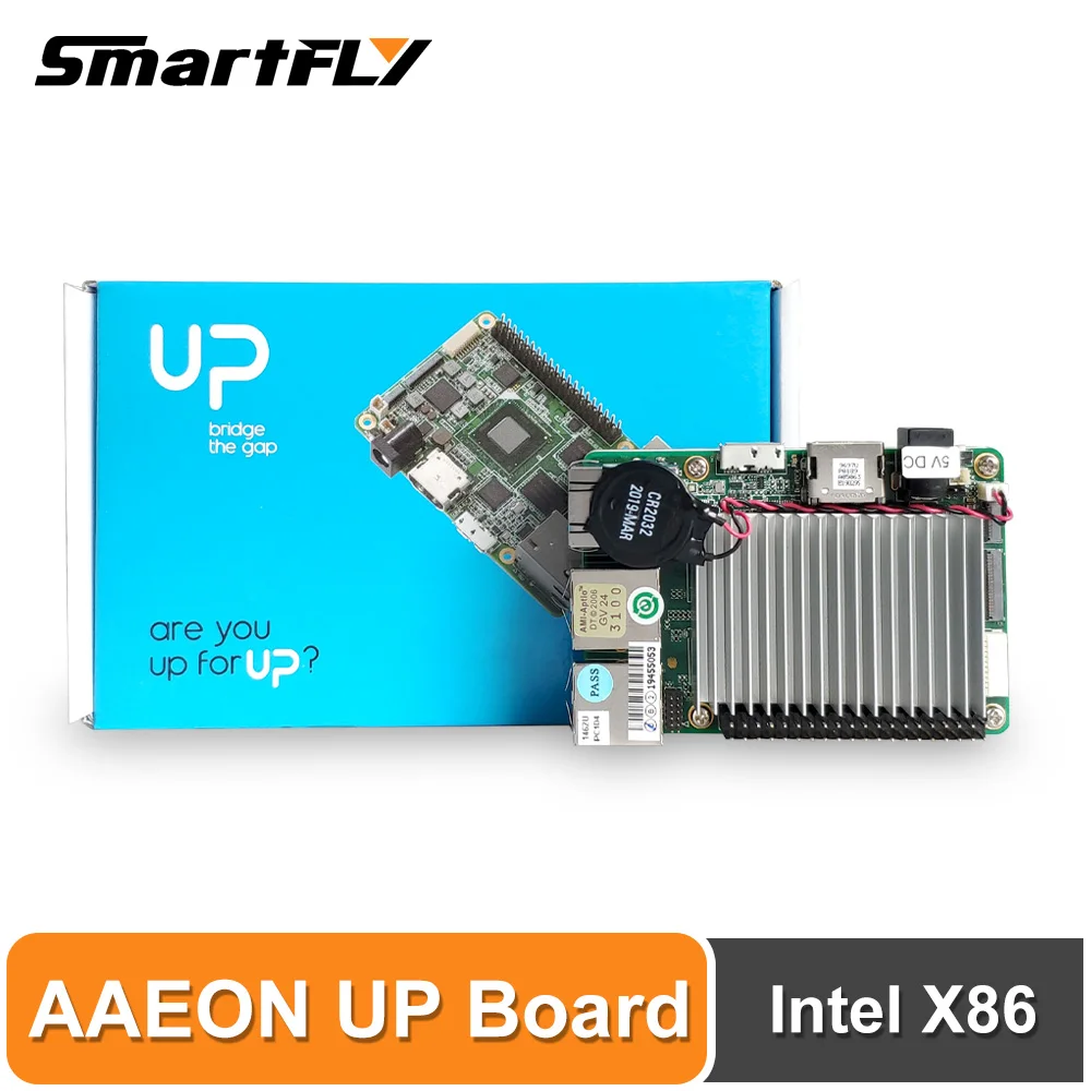 

AAEON UP Board Inter 4GB RAM+64GB EMMC Compatible with Most of Raspberry Pi HAT Intel X86 Support Linux, Android Windows 10