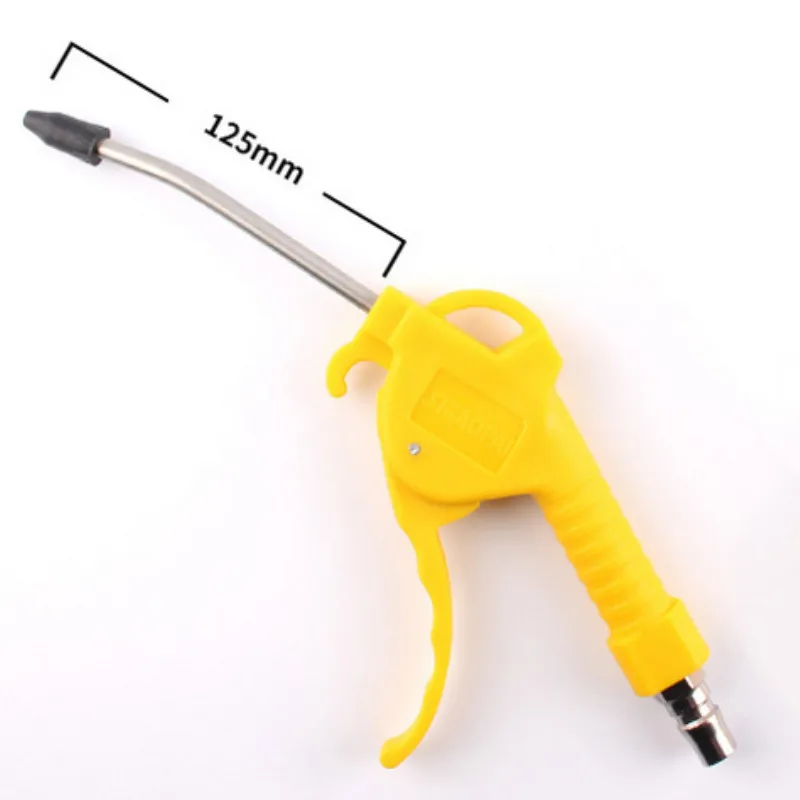 plastic air blow gun dust duster trigger handle 1/4\'\' compressed alloy nozzle blow gun