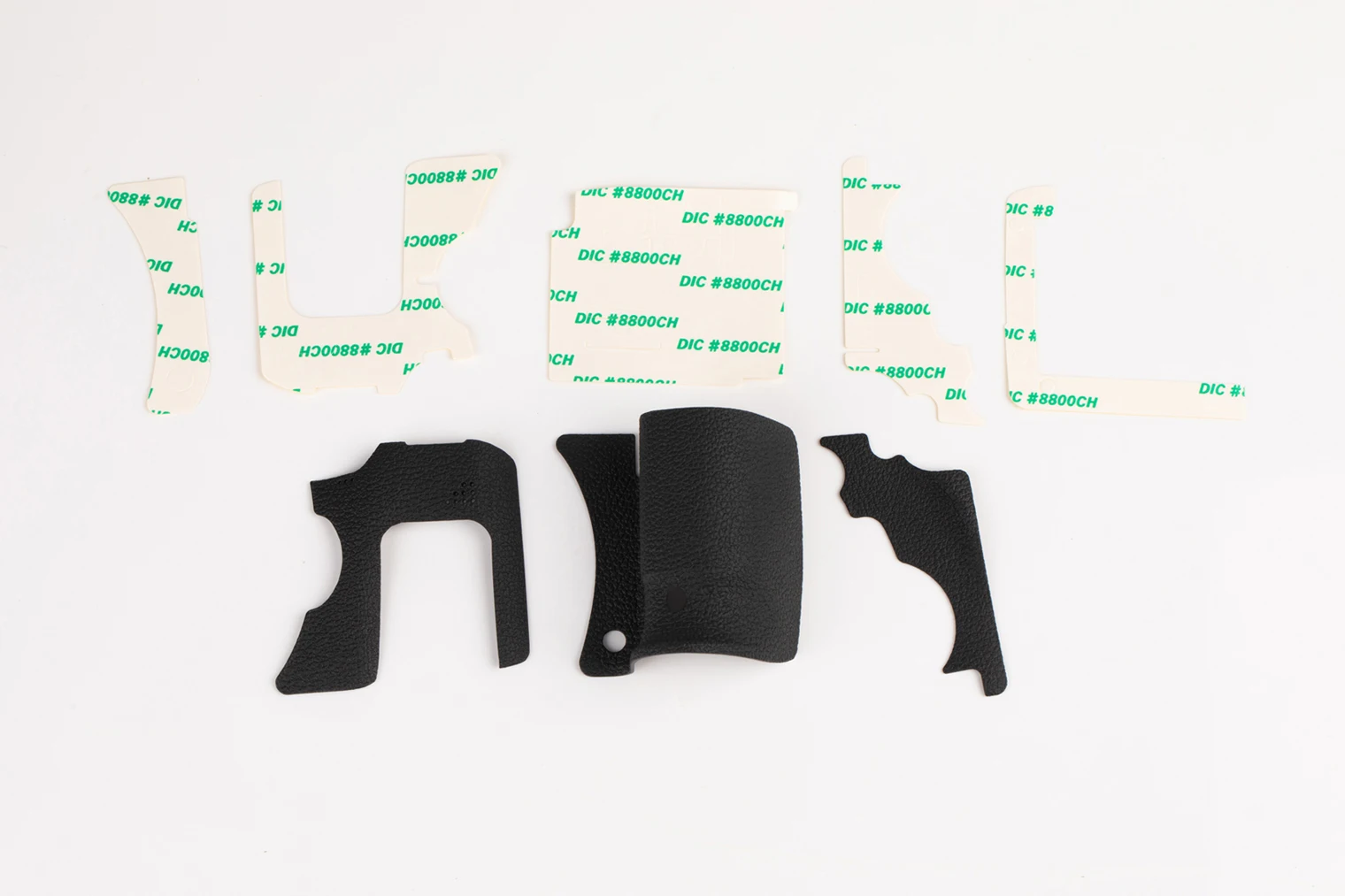 Novo conjunto de 3pcs de borracha para canon 6d 6d2 com goma