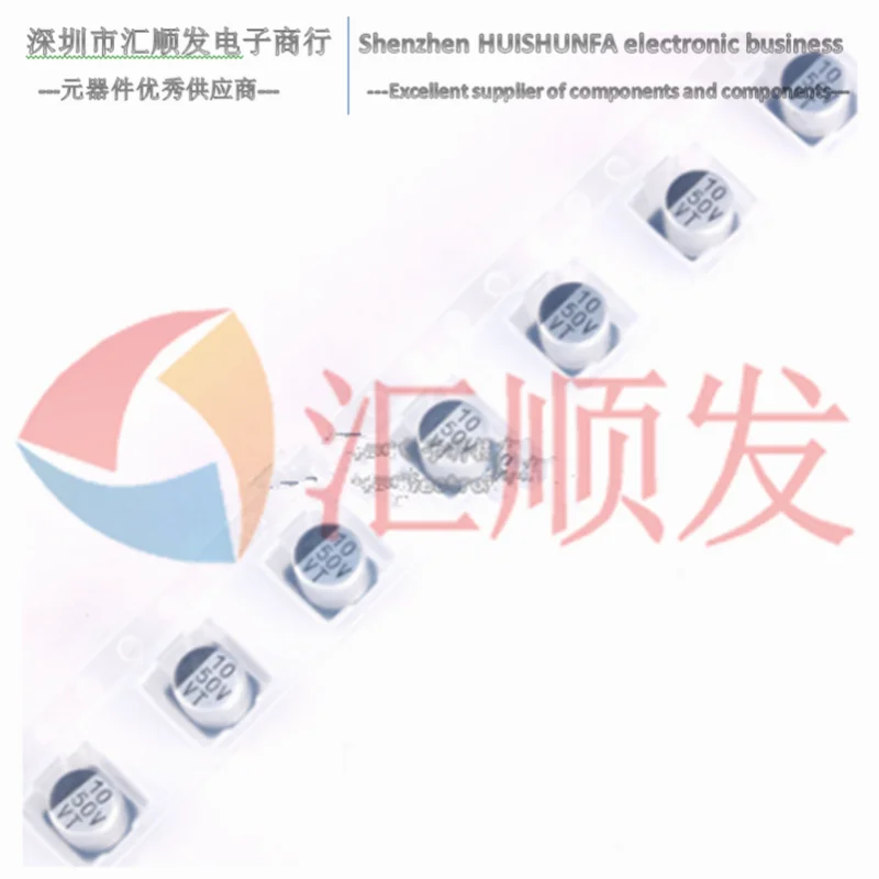 10Pcs!!! คุณภาพสูงอลูมิเนียม SMD Capacitor Electrolytic 50V 10UF ปริมาณ5*5.4มม.SMD SMD Electrolysis