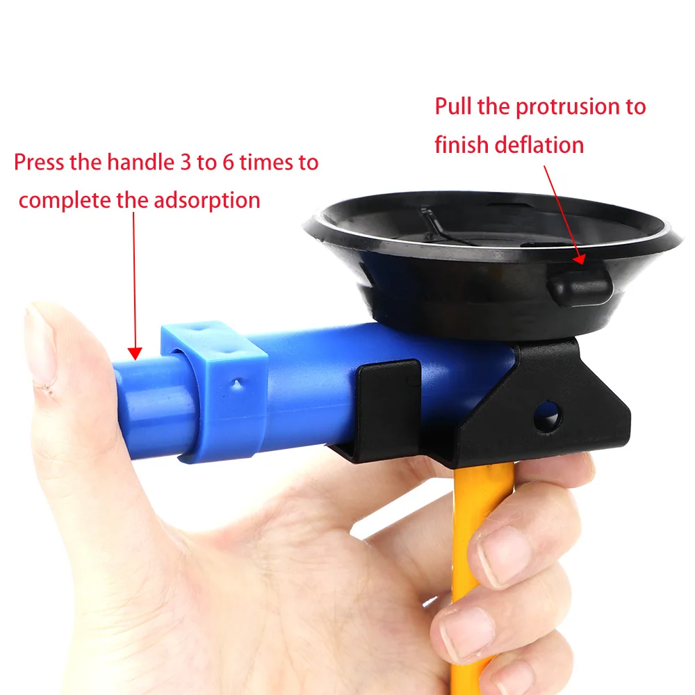 Slide Reverse Hammer Glue Dent Repair Puller Kit Hand Pump Base Car Paintless Dent Removal Tool Kit Vacuum Suction Cup