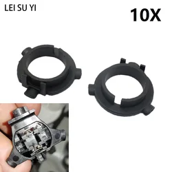 10Pcs H7 LED Headlight Base for Hyundai SONATA Starex I30 I40 Ix45 Santa Fe KIA K3 K4 K5 Sportage Ceed Cerato Carens Adapter