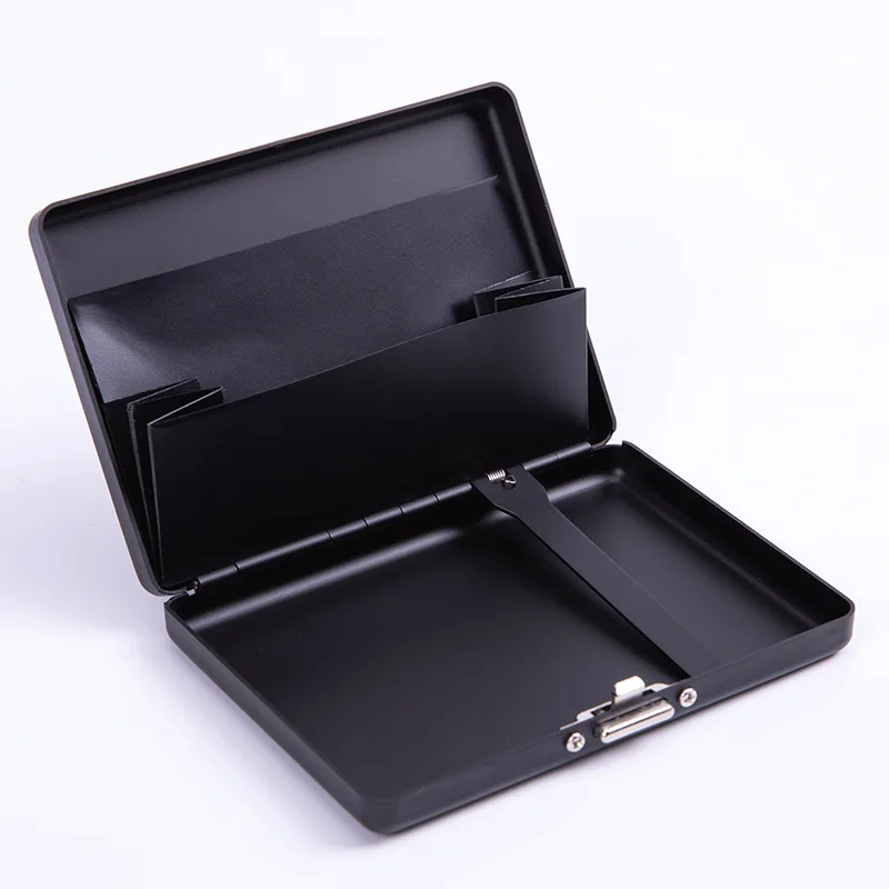 YUECIMIE Multifunction Creative Aluminum Credit Card Holder Case RFID Metal  Female Mini Smart Wallet Cigarette Case For Male