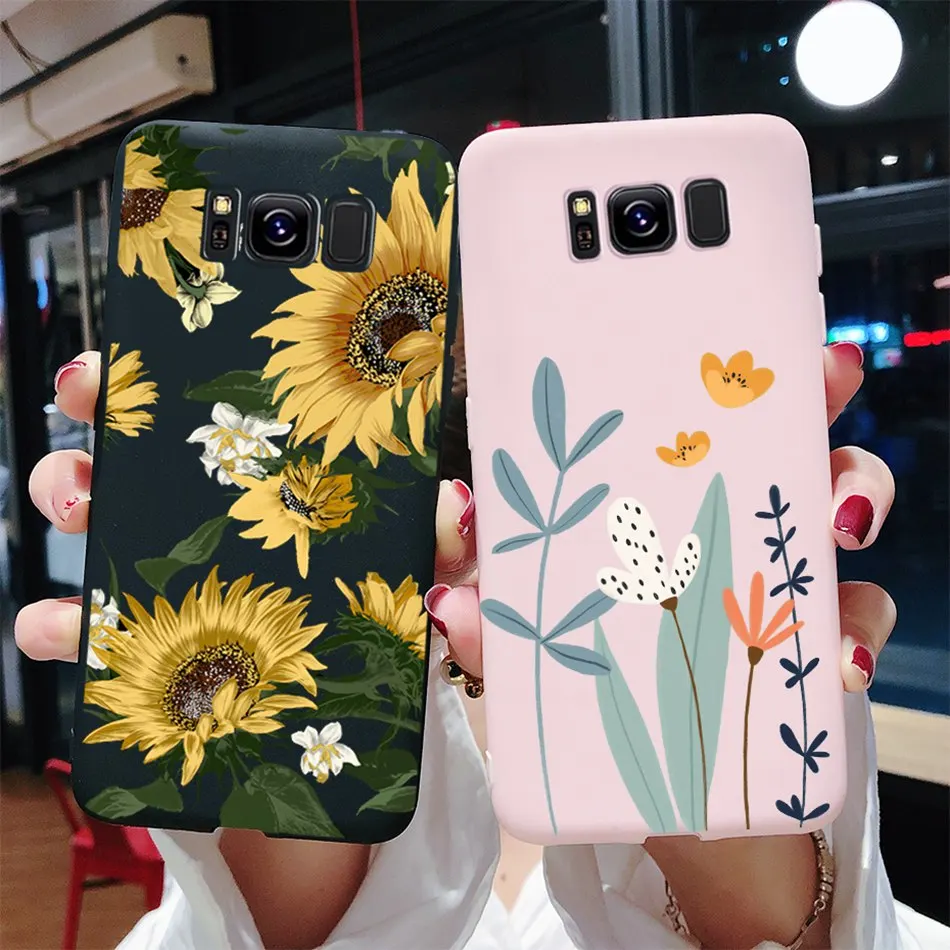 Funda silicona TPU Samsung Galaxy S8 / S9 – Corazón amor antigolpes - imagen 5