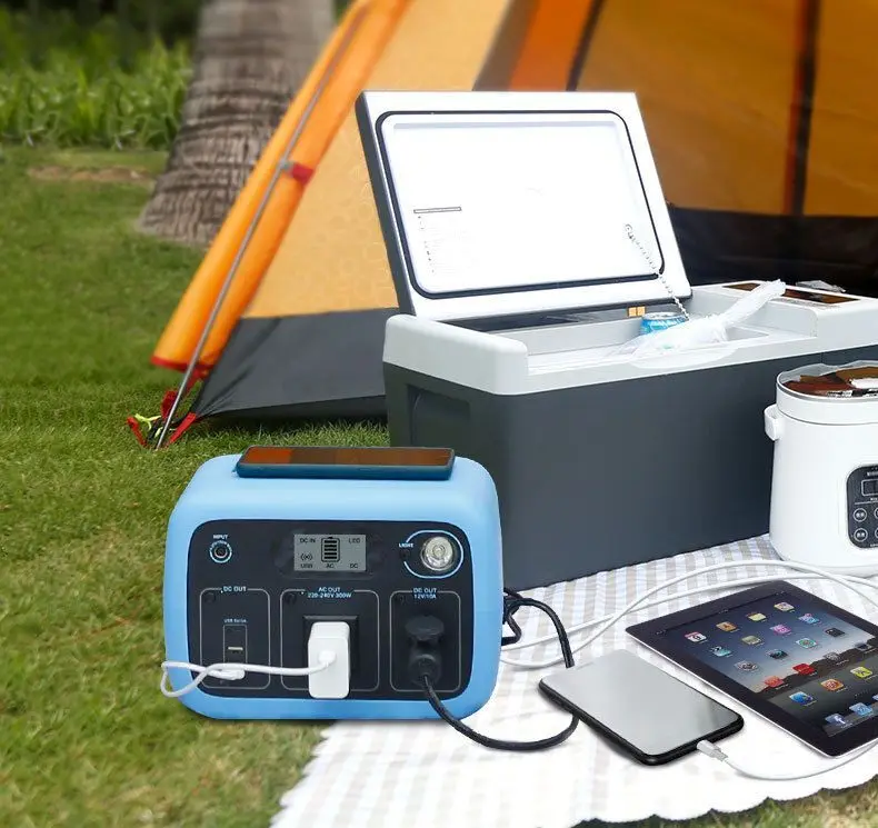 Portable Power Supply Station 500w Solar Power Generator Portable Power Station