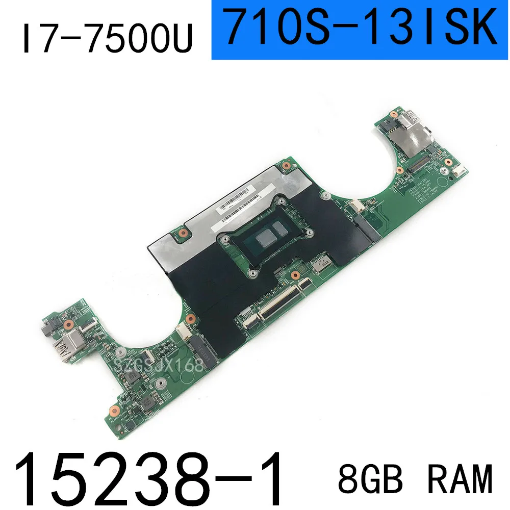 For Lenovo Ideapad 710S -13ISK xiaoxin air 13 laptop motherboard LS710 15238-1 i7-7500CPU RAM 8GB motherboard test ok