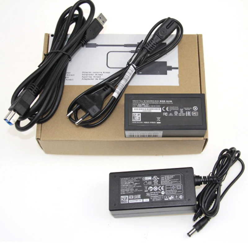 NEW Kinect Adapter for Xbox One for XBOXONE Kinect 2.0 Adaptor+ US/EU USB AC Adapter Power Supply