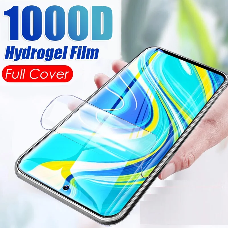 Hydrogel Soft Film Not Glass For Xiaomi Redmi Note 9S 8 9 Pro Max 8T 7 Screen Protector Redmi K30 K20 Protective Film